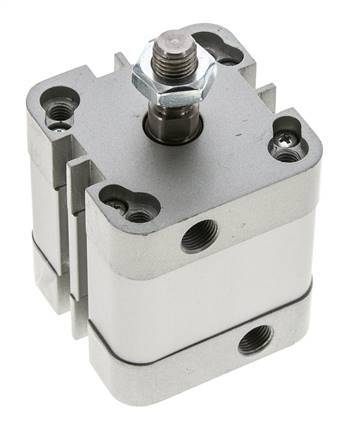 ISO 21287 Compacte Dubbelwerkende Cilinder 40-15mm - Magnetisch - Mannelijke Stang