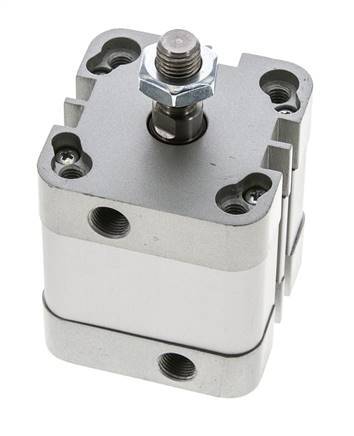 ISO 21287 Compacte Dubbelwerkende Cilinder 40-15mm - Magnetisch - Mannelijke Stang