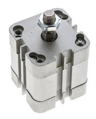 ISO 21287 Compacte Dubbelwerkende Cilinder 40-15mm - Magnetisch - Mannelijke Stang