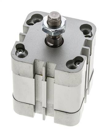 ISO 21287 Compacte Dubbelwerkende Cilinder 40-15mm - Magnetisch - Mannelijke Stang