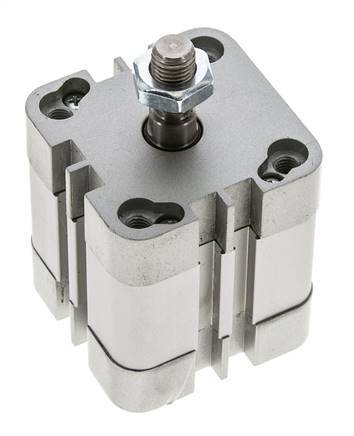 ISO 21287 Compacte Dubbelwerkende Cilinder 40-15mm - Magnetisch - Mannelijke Stang