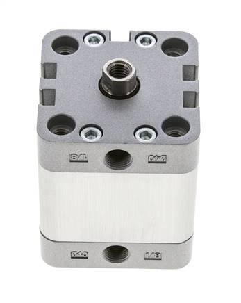 ISO 21287 Compacte Dubbelwerkende Cilinder 40-20mm - Magnetisch