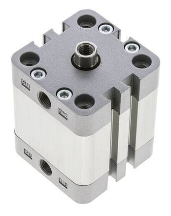 ISO 21287 Compacte Dubbelwerkende Cilinder 40-20mm - Magnetisch