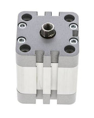 ISO 21287 Compacte Dubbelwerkende Cilinder 40-20mm - Magnetisch