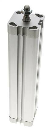 ISO 21287 Compacte Dubbelwerkende Cilinder 40-200mm - Magnetisch - Mannelijke Stang