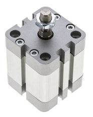 ISO 21287 Compacte Dubbelwerkende Cilinder 40-20mm - Magnetisch - Mannelijke Stang