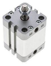 ISO 21287 Compacte Dubbelwerkende Cilinder 40-25mm - Magnetisch - Mannelijke Stang