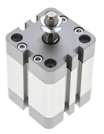 ISO 21287 Compacte Dubbelwerkende Cilinder 40-25mm - Magnetisch - Mannelijke Stang
