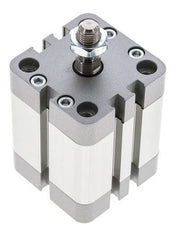 ISO 21287 Compacte Dubbelwerkende Cilinder 40-25mm - Magnetisch - Mannelijke Stang