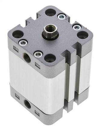 ISO 21287 Compacte Dubbelwerkende Cilinder 40-30mm - Magnetisch
