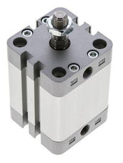 ISO 21287 Compacte Dubbelwerkende Cilinder 40-30mm - Magnetisch - Mannelijke Stang