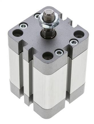 ISO 21287 Compacte Dubbelwerkende Cilinder 40-40mm - Magnetisch
