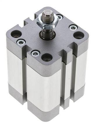 ISO 21287 Compacte Dubbelwerkende Cilinder 40-40mm - Magnetisch