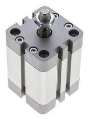 ISO 21287 Compacte Dubbelwerkende Cilinder 40-40mm - Magnetisch