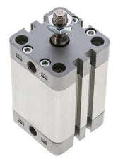 ISO 21287 Compacte Dubbelwerkende Cilinder 40-40mm - Magnetisch - Mannelijke Stang