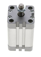 ISO 21287 Compacte Dubbelwerkende Cilinder 40-40mm - Magnetisch - Mannelijke Stang