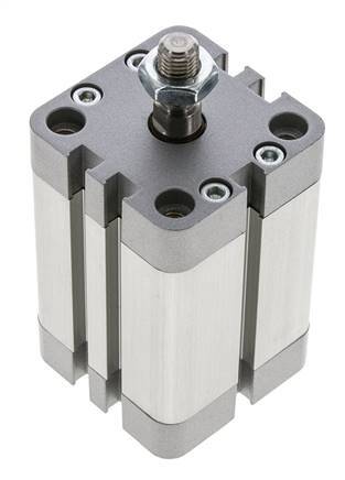 ISO 21287 Compacte Dubbelwerkende Cilinder 40-40mm - Magnetisch - Mannelijke Stang