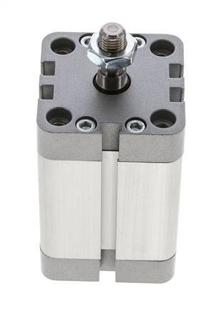 ISO 21287 Compacte Dubbelwerkende Cilinder 40-40mm - Magnetisch - Mannelijke Stang