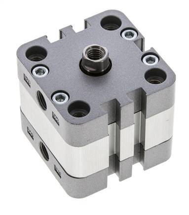 ISO 21287 Compacte Dubbelwerkende Cilinder 40-5mm - Magnetisch