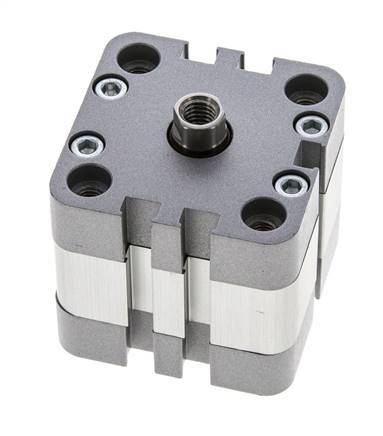 ISO 21287 Compacte Dubbelwerkende Cilinder 40-5mm - Magnetisch