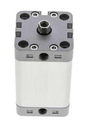 ISO 21287 Compacte Dubbelwerkende Cilinder 40-50mm - Magnetisch