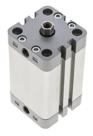 ISO 21287 Compacte Dubbelwerkende Cilinder 40-50mm - Magnetisch