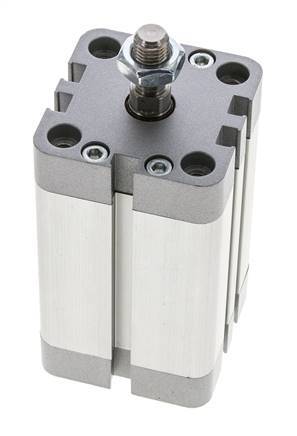 ISO 21287 Compacte Dubbelwerkende Cilinder 40-50mm - Magnetisch - Mannelijke Stang