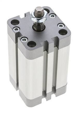 ISO 21287 Compacte Dubbelwerkende Cilinder 40-50mm - Magnetisch - Mannelijke Stang
