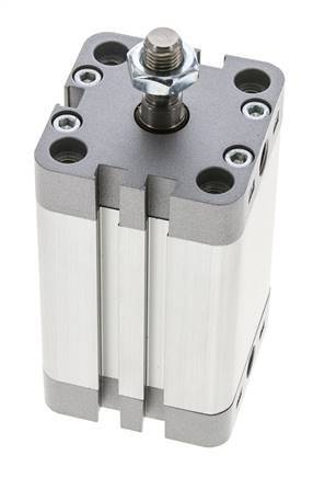 ISO 21287 Compacte Dubbelwerkende Cilinder 40-50mm - Magnetisch - Mannelijke Stang