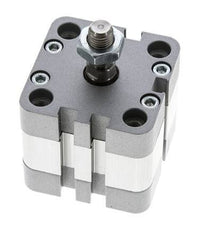 ISO 21287 Compacte Dubbelwerkende Cilinder 40-5mm - Magnetisch - Mannelijke Stang