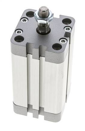 ISO 21287 Compacte Dubbelwerkende Cilinder 40-60mm - Magnetisch - Mannelijke Stang