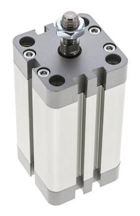 ISO 21287 Compacte Dubbelwerkende Cilinder 40-60mm - Magnetisch - Mannelijke Stang