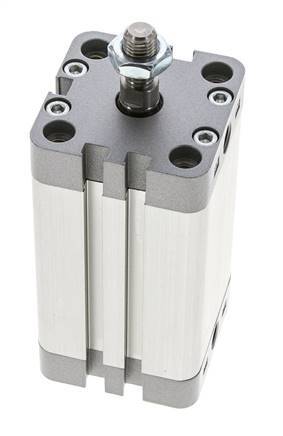 ISO 21287 Compacte Dubbelwerkende Cilinder 40-60mm - Magnetisch - Mannelijke Stang
