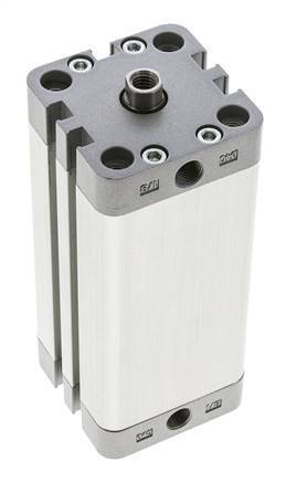 ISO 21287 Compacte Dubbelwerkende Cilinder 40-80mm - Magnetisch
