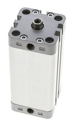 ISO 21287 Compacte Dubbelwerkende Cilinder 40-80mm - Magnetisch