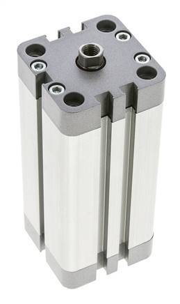 ISO 21287 Compacte Dubbelwerkende Cilinder 40-80mm - Magnetisch
