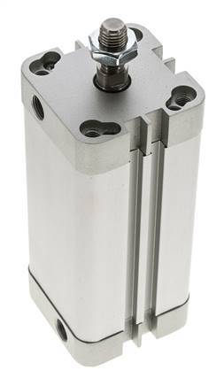 ISO 21287 Compacte Dubbelwerkende Cilinder 40-80mm - Magnetisch - Mannelijke Stang