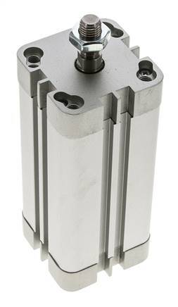 ISO 21287 Compacte Dubbelwerkende Cilinder 40-80mm - Magnetisch - Mannelijke Stang