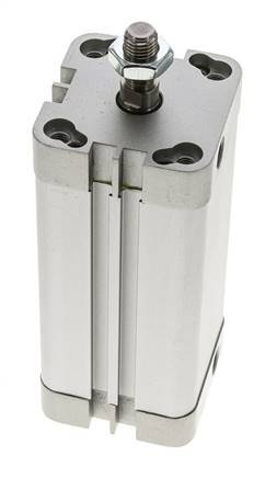 ISO 21287 Compacte Dubbelwerkende Cilinder 40-80mm - Magnetisch - Mannelijke Stang