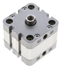 ISO 21287 Compacte Dubbelwerkende Cilinder 50-10mm - Magnetisch