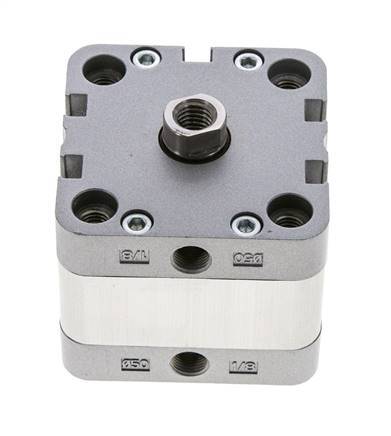 ISO 21287 Compacte Dubbelwerkende Cilinder 50-10mm - Magnetisch