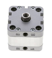 ISO 21287 Compacte Dubbelwerkende Cilinder 50-10mm - Magnetisch