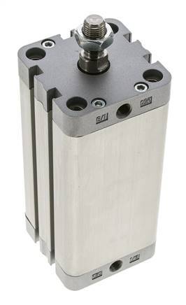 ISO 21287 Compacte Dubbelwerkende Cilinder 50-100mm - Magnetisch - Mannelijke Stang
