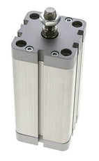 ISO 21287 Compacte Dubbelwerkende Cilinder 50-100mm - Magnetisch - Mannelijke Stang