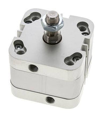 ISO 21287 Compacte Dubbelwerkende Cilinder 50-10mm - Magnetisch - Mannelijke Stang