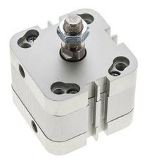 ISO 21287 Compacte Dubbelwerkende Cilinder 50-10mm - Magnetisch - Mannelijke Stang