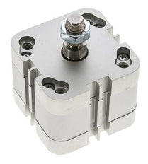 ISO 21287 Compacte Dubbelwerkende Cilinder 50-10mm - Magnetisch - Mannelijke Stang