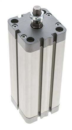 ISO 21287 Compacte Dubbelwerkende Cilinder 50-125mm - Magnetisch - Mannelijke Stang