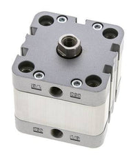 ISO 21287 Compacte Dubbelwerkende Cilinder 50-15mm - Magnetisch