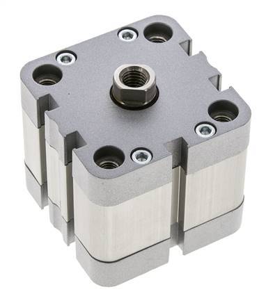 ISO 21287 Compacte Dubbelwerkende Cilinder 50-15mm - Magnetisch